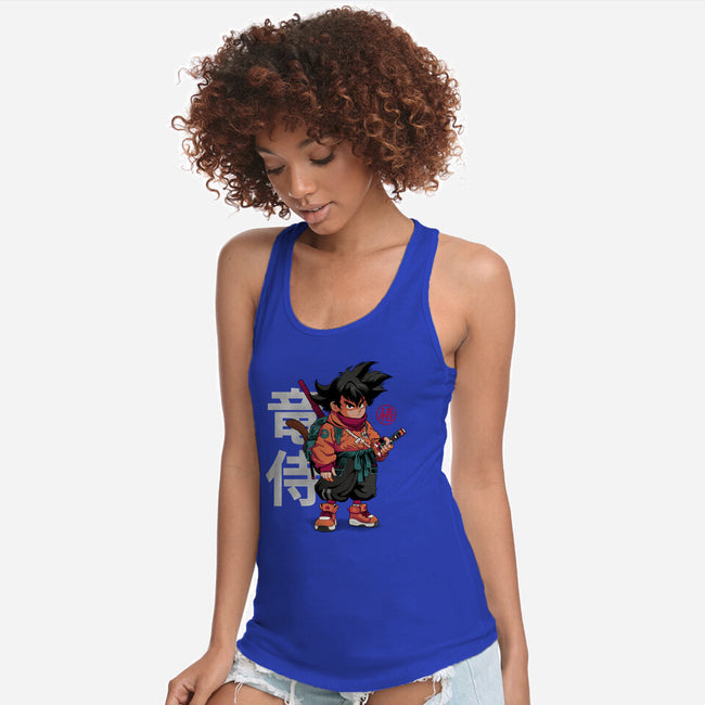 Samurai Dragon-Womens-Racerback-Tank-Bruno Mota