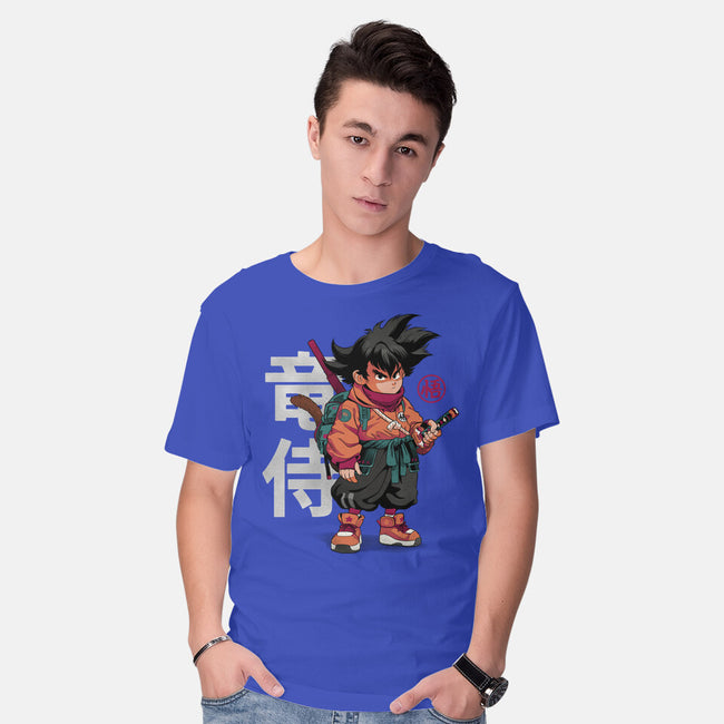 Samurai Dragon-Mens-Basic-Tee-Bruno Mota