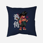 Samurai Dragon-None-Removable Cover-Throw Pillow-Bruno Mota