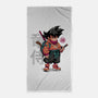 Samurai Dragon-None-Beach-Towel-Bruno Mota