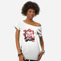 Kokeshi Kitsune-Womens-Off Shoulder-Tee-NemiMakeit