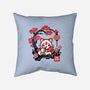 Kokeshi Kitsune-None-Removable Cover-Throw Pillow-NemiMakeit