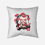 Kokeshi Kitsune-None-Removable Cover-Throw Pillow-NemiMakeit