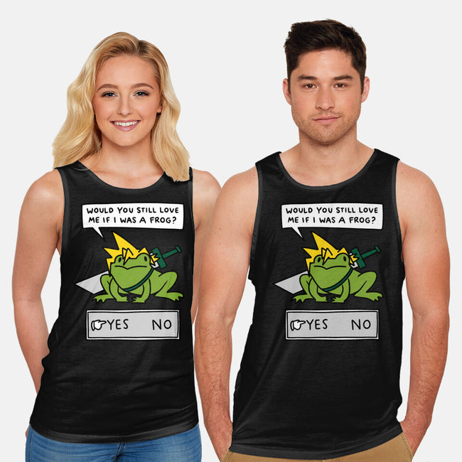 Would You Still Love Me-Unisex-Basic-Tank-Aarons Art Room