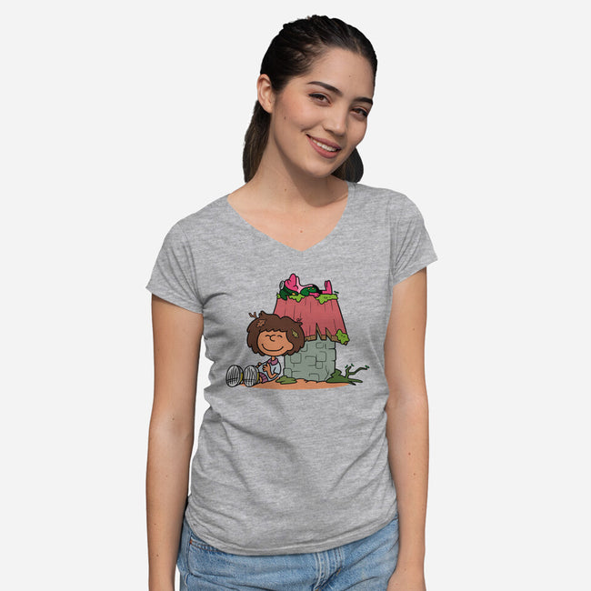 Amphinuts-Womens-V-Neck-Tee-jasesa