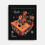 Isometric Fallout Wasteland-None-Stretched-Canvas-Heyra Vieira