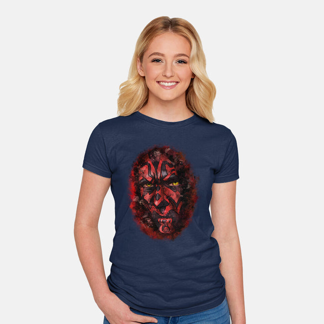 Look At Me Jedi-Womens-Fitted-Tee-nickzzarto