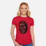 Look At Me Jedi-Womens-Fitted-Tee-nickzzarto