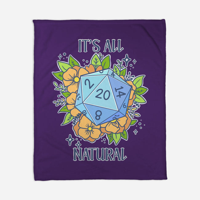 All Natural-None-Fleece-Blanket-maruart