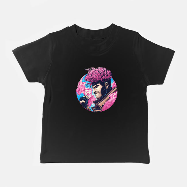 Master Of Cards-Baby-Basic-Tee-glitchygorilla