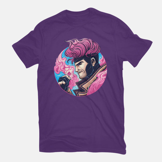 Master Of Cards-Womens-Fitted-Tee-glitchygorilla