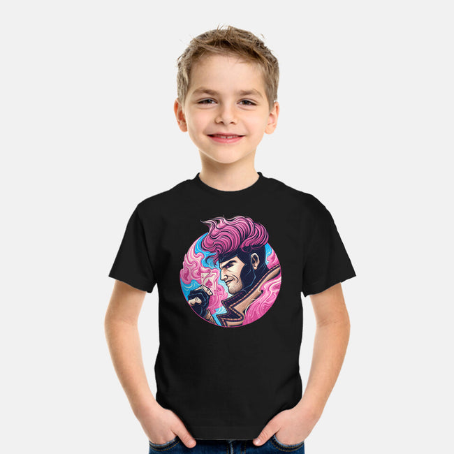 Master Of Cards-Youth-Basic-Tee-glitchygorilla