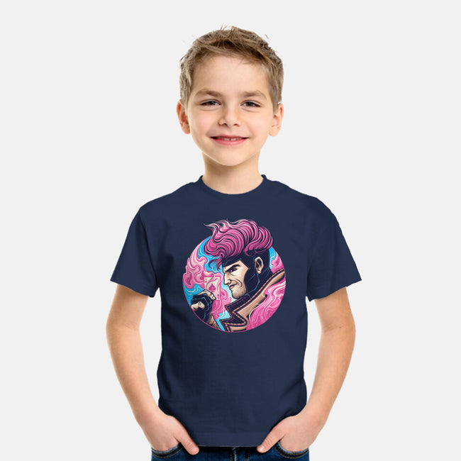 Master Of Cards-Youth-Basic-Tee-glitchygorilla