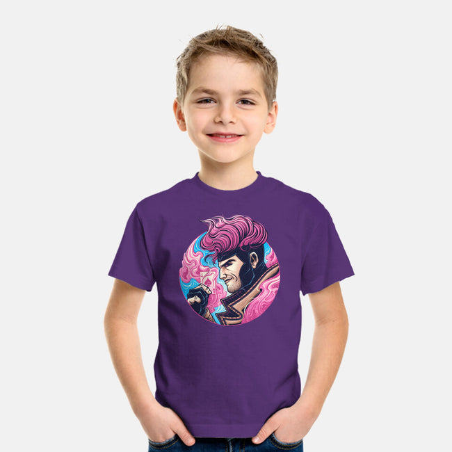 Master Of Cards-Youth-Basic-Tee-glitchygorilla