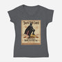 Dark Side Lord-Womens-V-Neck-Tee-NMdesign