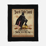 Dark Side Lord-None-Fleece-Blanket-NMdesign