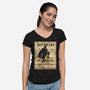 Dark Side Lord-Womens-V-Neck-Tee-NMdesign