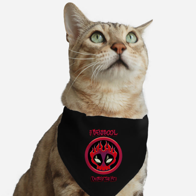 The Deadpool Destroy The MCU-Cat-Adjustable-Pet Collar-Samuel