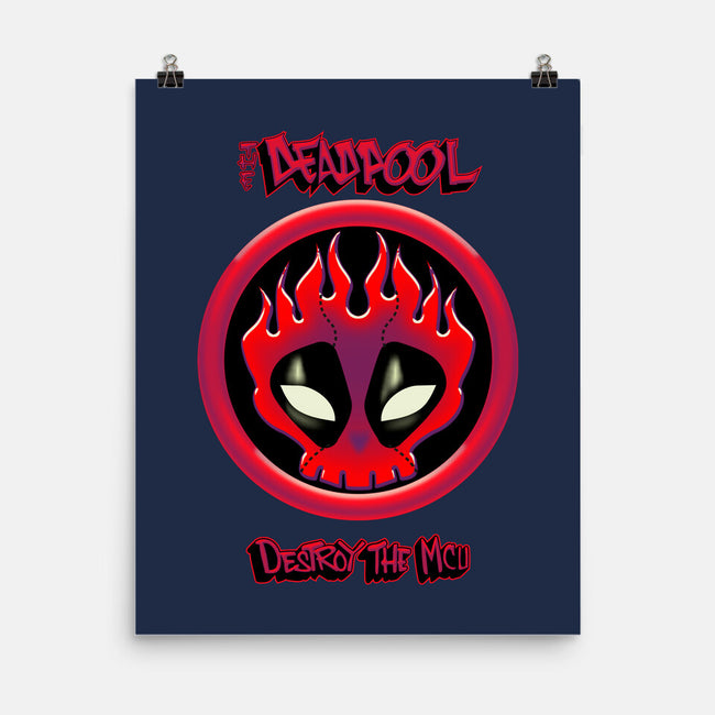 The Deadpool Destroy The MCU-None-Matte-Poster-Samuel