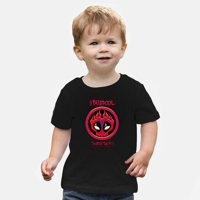 The Deadpool Destroy The MCU-Baby-Basic-Tee-Samuel