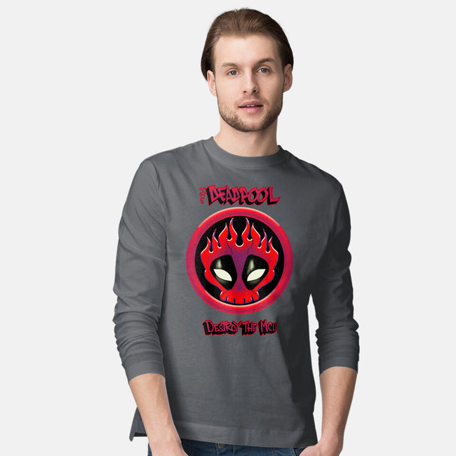 The Deadpool Destroy The MCU-Mens-Long Sleeved-Tee-Samuel