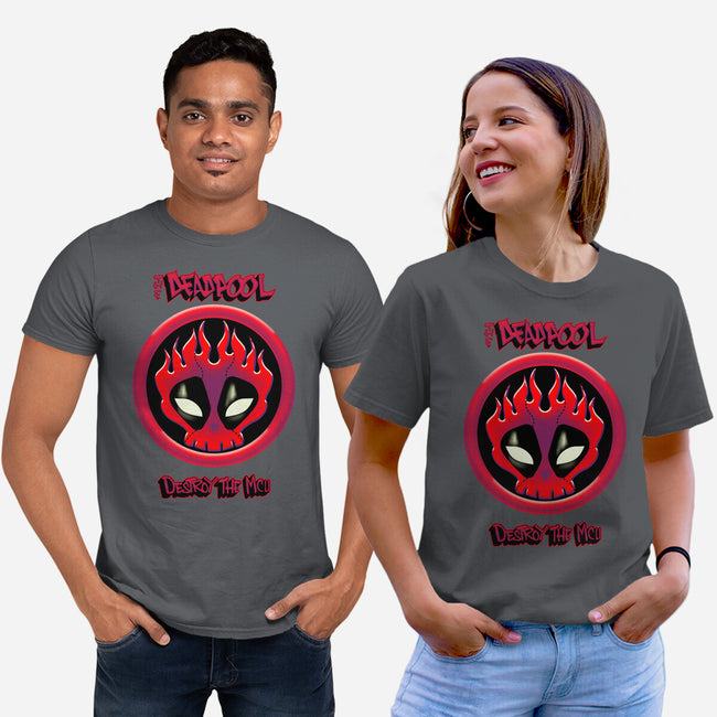 The Deadpool Destroy The MCU-Unisex-Basic-Tee-Samuel