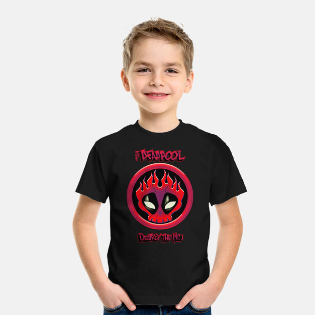 The Deadpool Destroy The MCU-Youth-Basic-Tee-Samuel