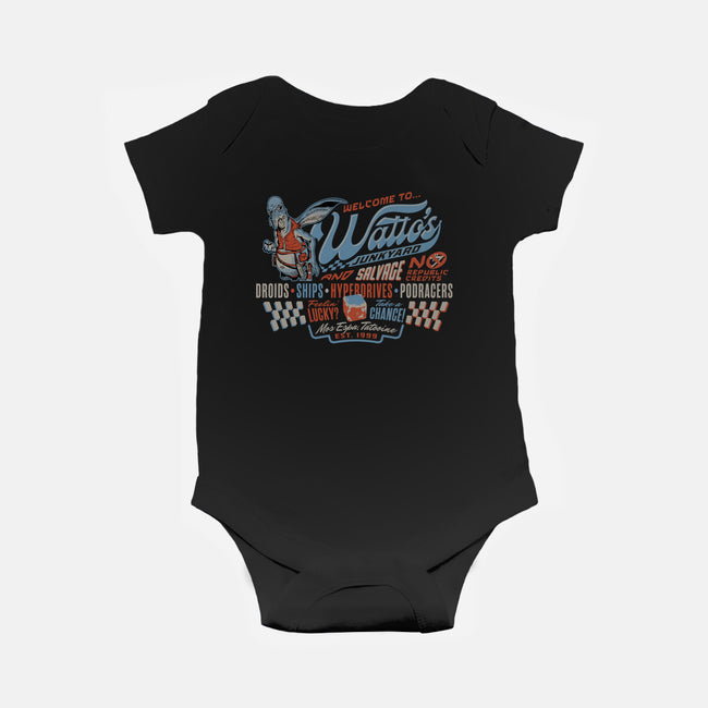 Watto's Junkyard-Baby-Basic-Onesie-Wheels