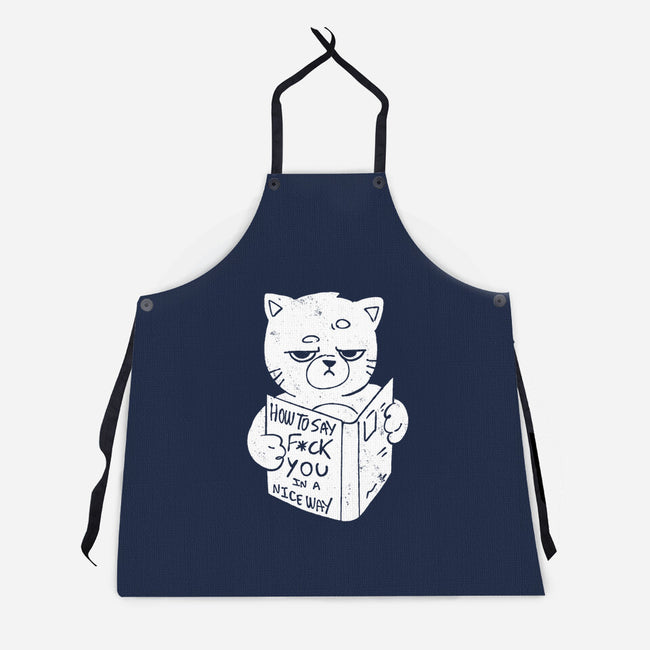 Nice Way To Say-Unisex-Kitchen-Apron-eduely