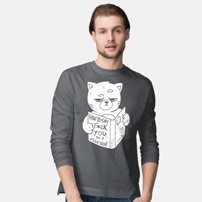 Nice Way To Say-Mens-Long Sleeved-Tee-eduely