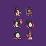 Penguin Moods-None-Fleece-Blanket-Arigatees