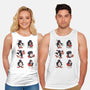 Penguin Moods-Unisex-Basic-Tank-Arigatees