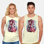 White Dragon Samurai-Unisex-Basic-Tank-Bruno Mota