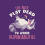 Play Dead-None-Fleece-Blanket-koalastudio