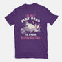 Play Dead-Womens-Fitted-Tee-koalastudio