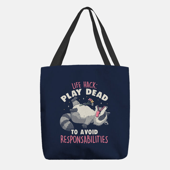 Play Dead-None-Basic Tote-Bag-koalastudio