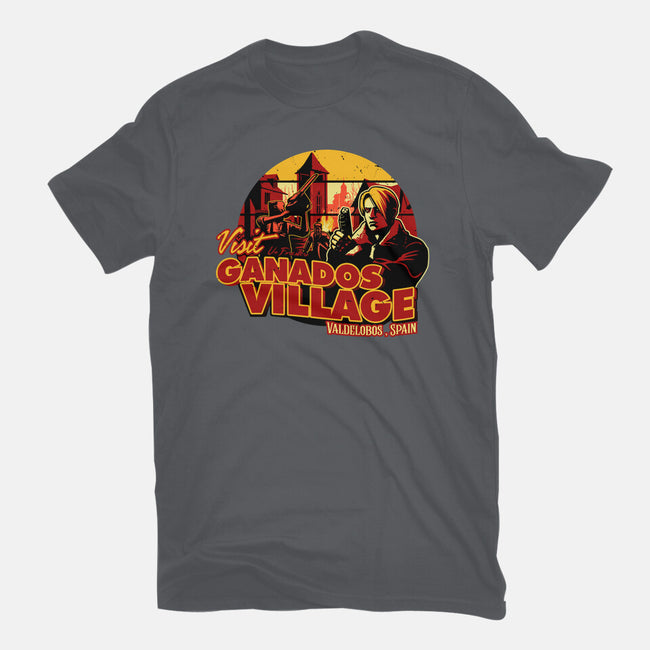 Ganados Village-Womens-Fitted-Tee-daobiwan