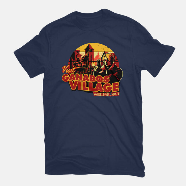 Ganados Village-Unisex-Basic-Tee-daobiwan