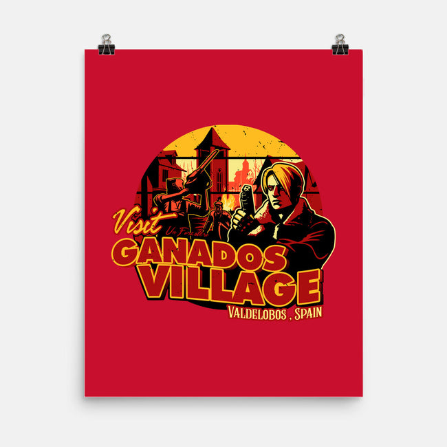 Ganados Village-None-Matte-Poster-daobiwan