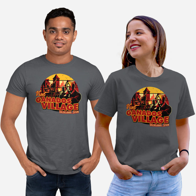 Ganados Village-Unisex-Basic-Tee-daobiwan