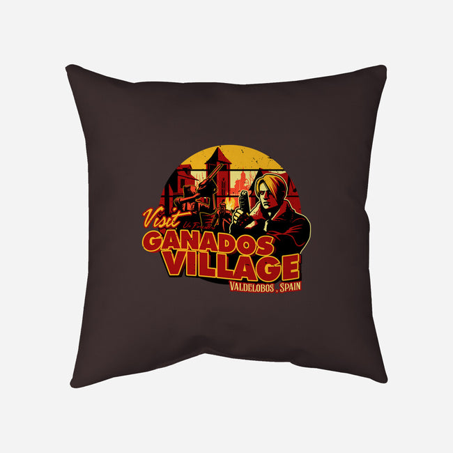 Ganados Village-None-Removable Cover-Throw Pillow-daobiwan