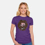 Librarian Beauty-Womens-Fitted-Tee-zascanauta