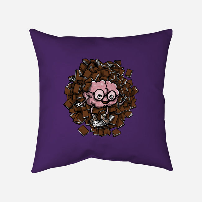 Librarian Beauty-None-Removable Cover-Throw Pillow-zascanauta