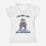 I Have A Bad Motivator-Womens-V-Neck-Tee-kg07