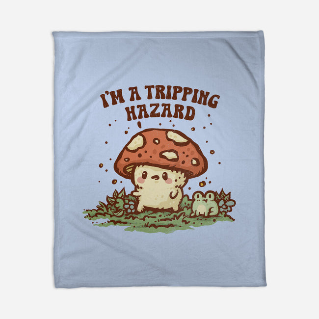 Tripping Hazard-None-Fleece-Blanket-kg07