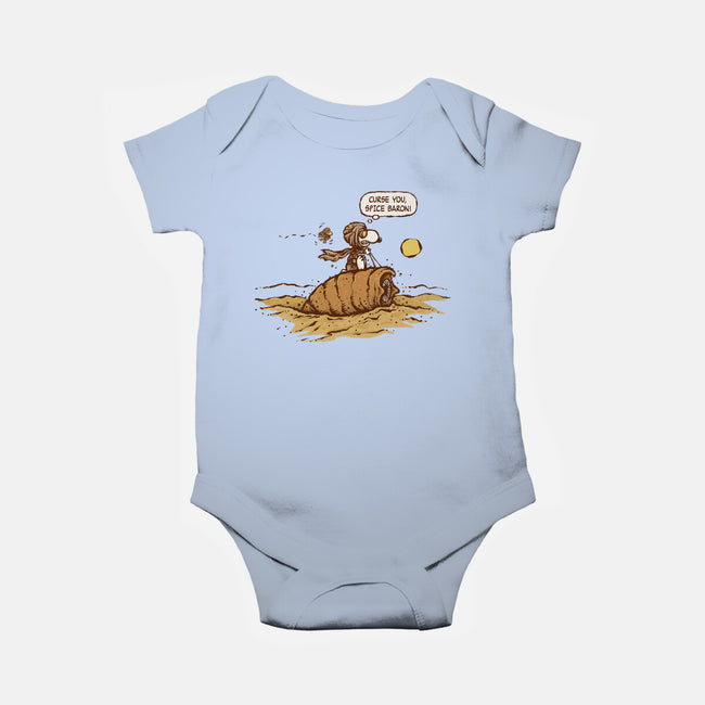 Curse You Spice Baron-Baby-Basic-Onesie-kg07