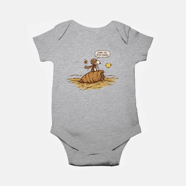 Curse You Spice Baron-Baby-Basic-Onesie-kg07