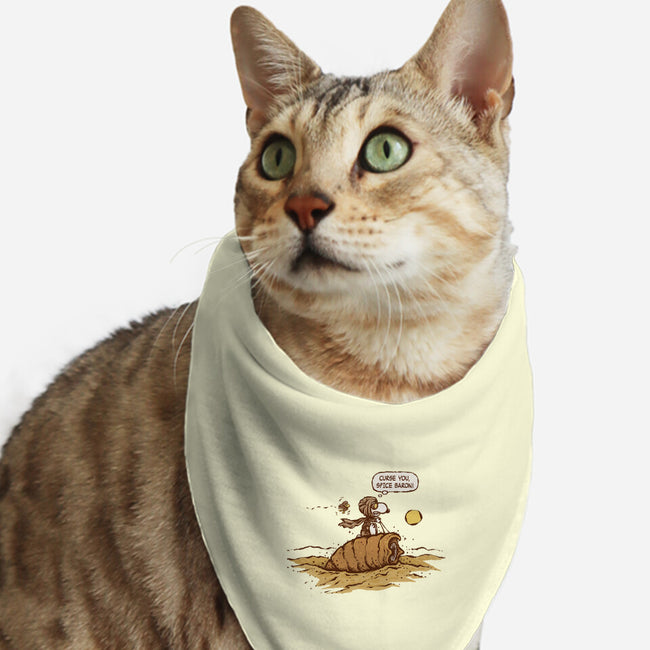 Curse You Spice Baron-Cat-Bandana-Pet Collar-kg07