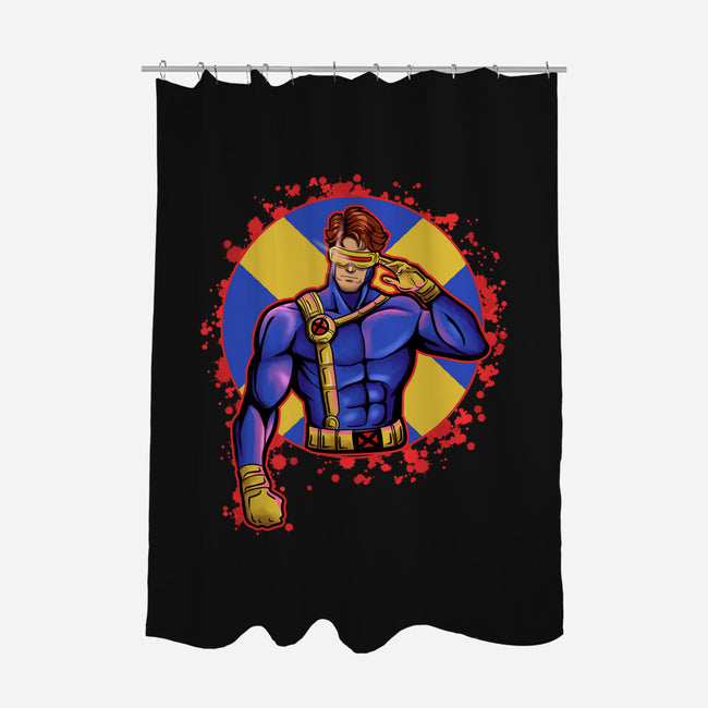 The X Leader-None-Polyester-Shower Curtain-nickzzarto