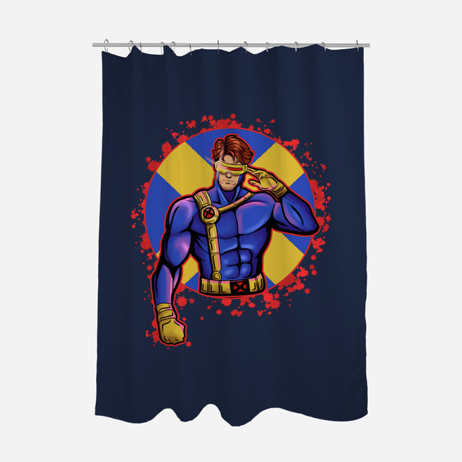 The X Leader-None-Polyester-Shower Curtain-nickzzarto